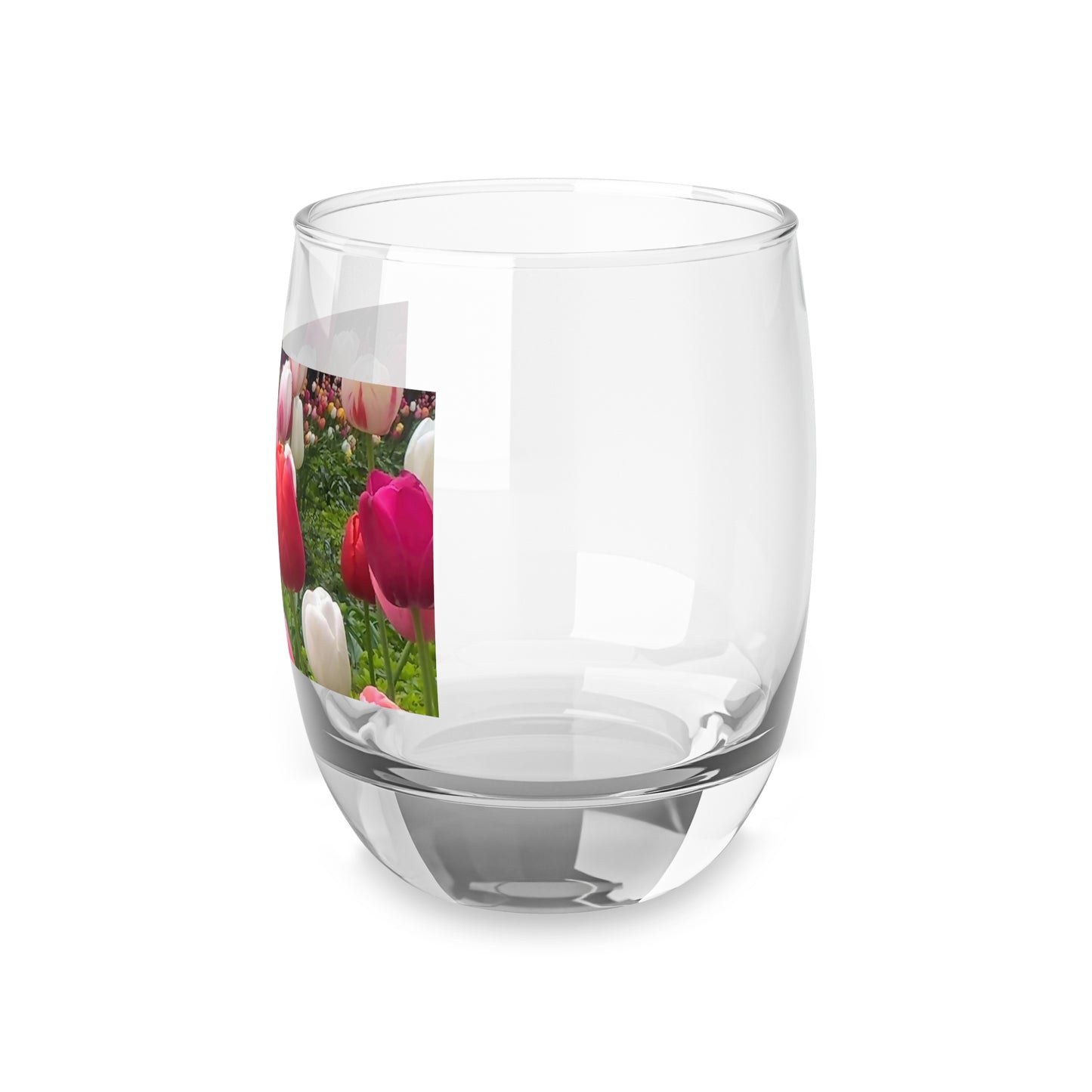 Home Chicago Tulips Whiskey Glass