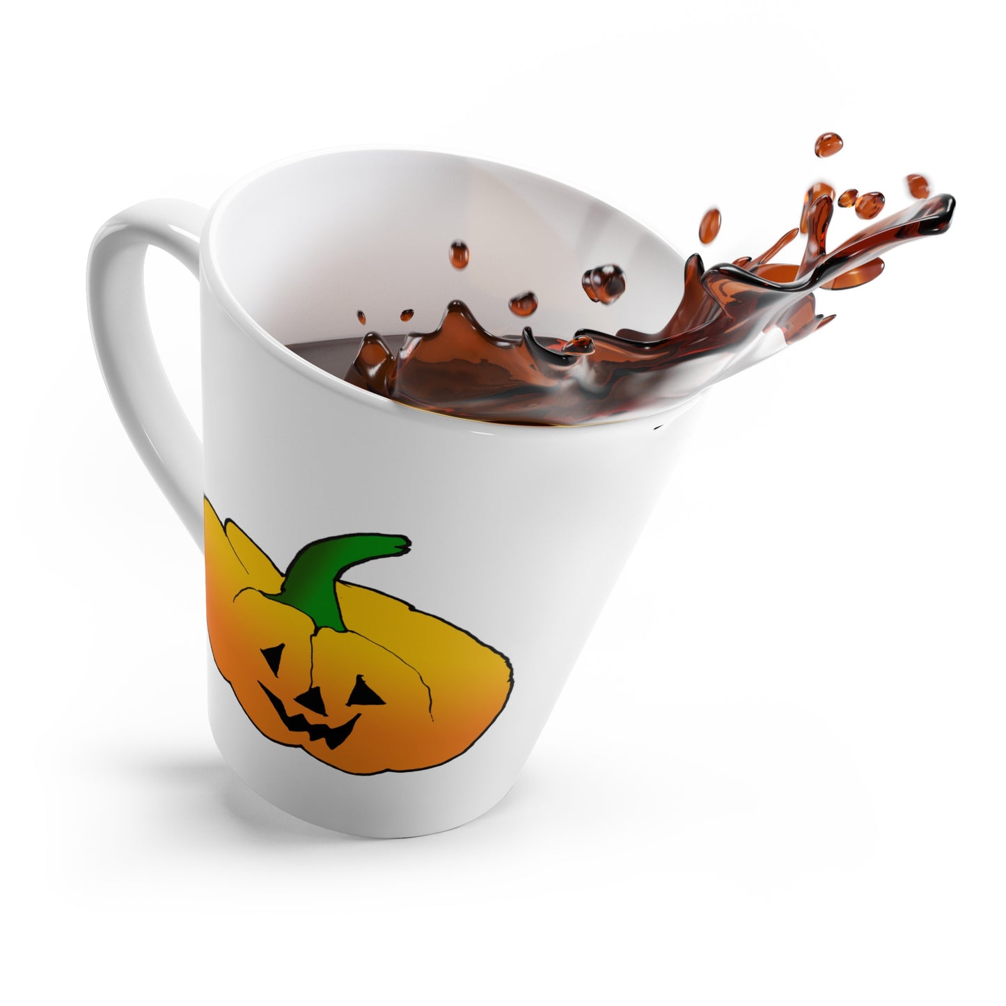 Jack o Lantern Latte Mug