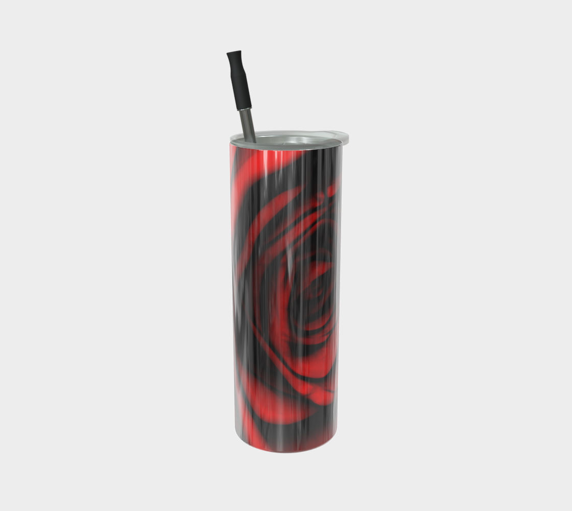 Reddest Rose Stainless Steel Tumbler