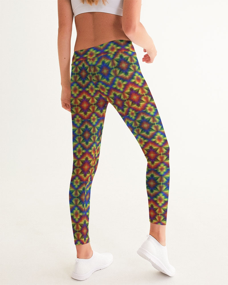 Carnival Kaleidoscope Women's All-Over Print Yoga Pants