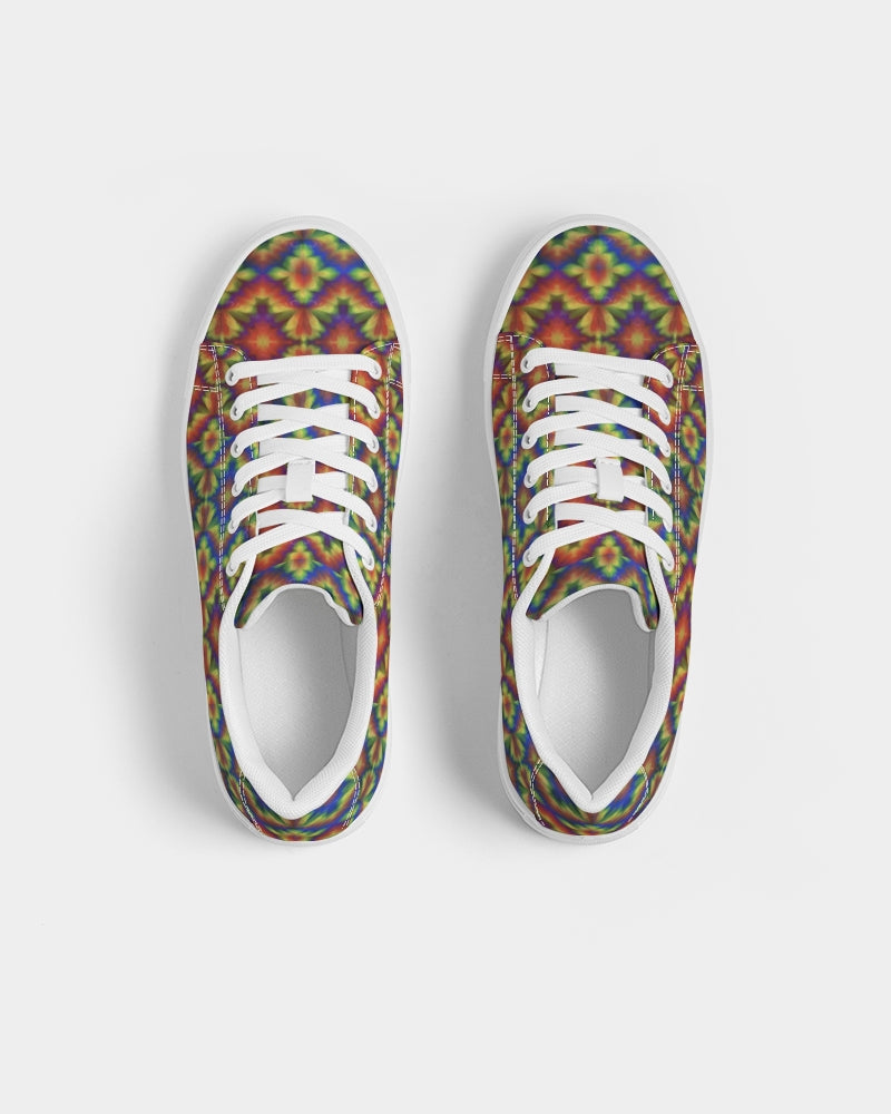 Carnival Kaleidoscope Men's Faux-Leather Sneaker