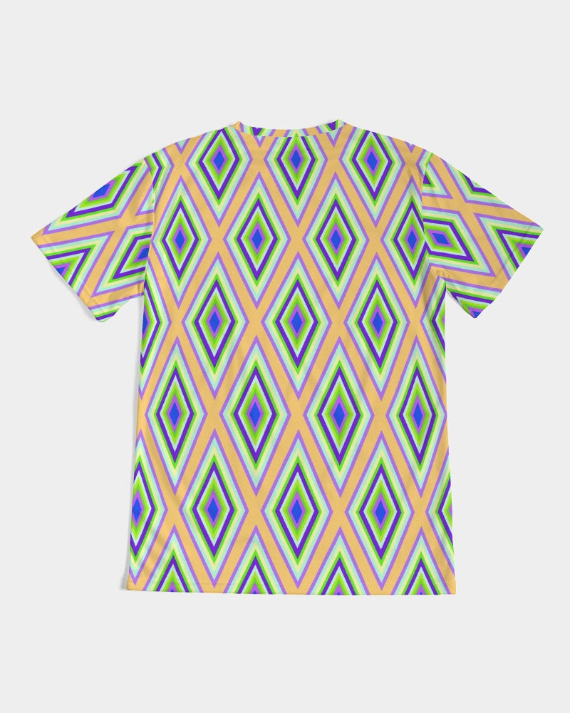 Colorful Diamonds Variation 1 Men's All-Over Print Tee