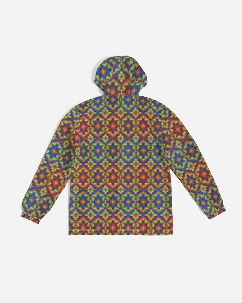 Carnival Kaleidoscope Men's All-Over Print Windbreaker