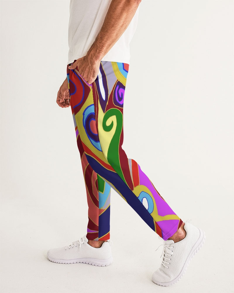 May Afternoon Men's All-Over Print Joggers