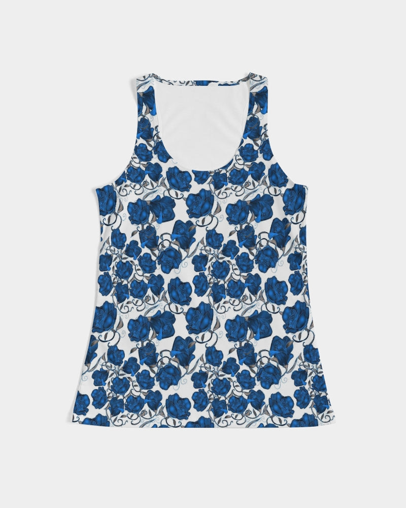 Blue Roses Women's All-Over Print Tank