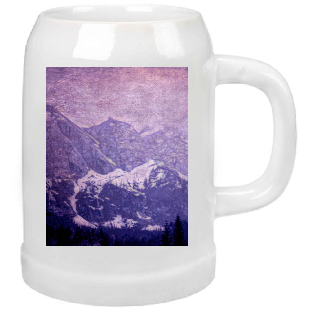 Beer Mug Mountains Distant Beer Mug