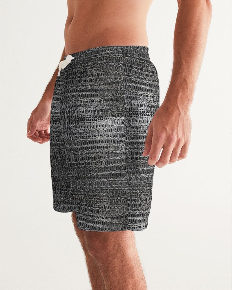 Chainmaille Men's All-Over Print Swim Trunk