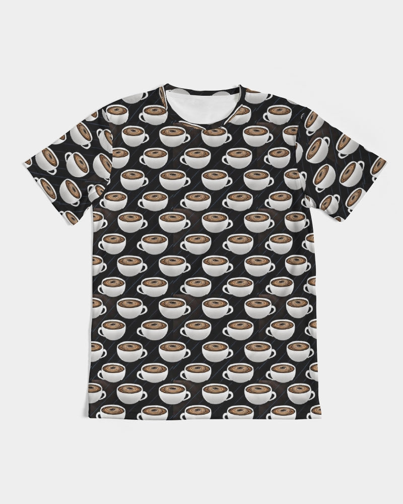 Coffee Pattern Men's All-Over Print Tee