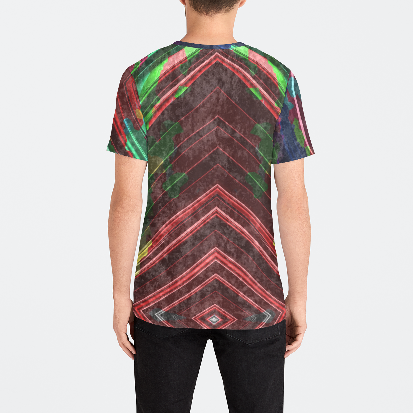 Painted Diamonds Mens Velvet Tee