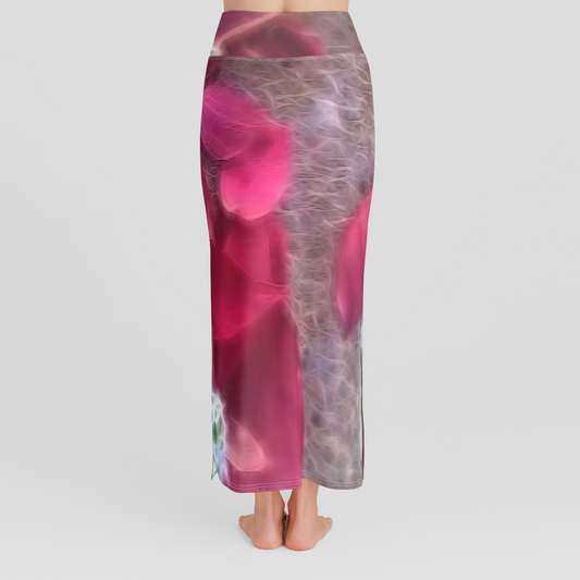 Fall Sidewalk High Waist Skirt