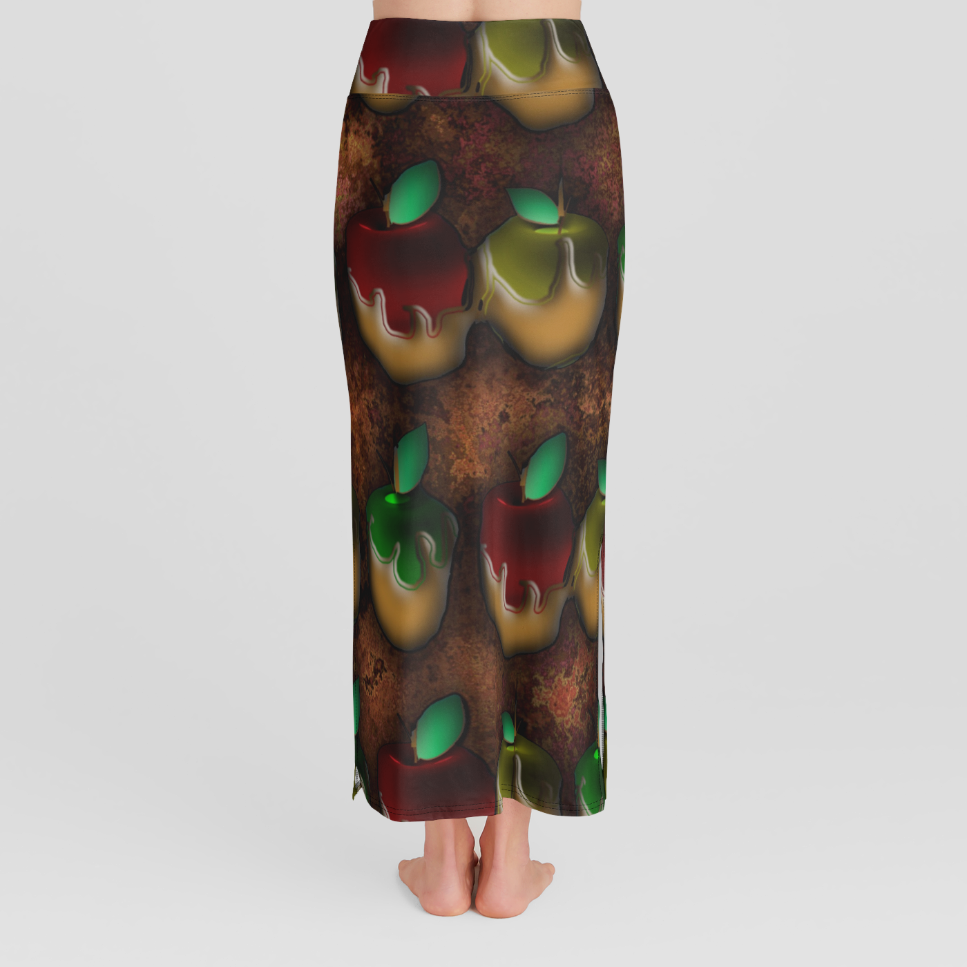 Caramel Apples High Waist Skirt