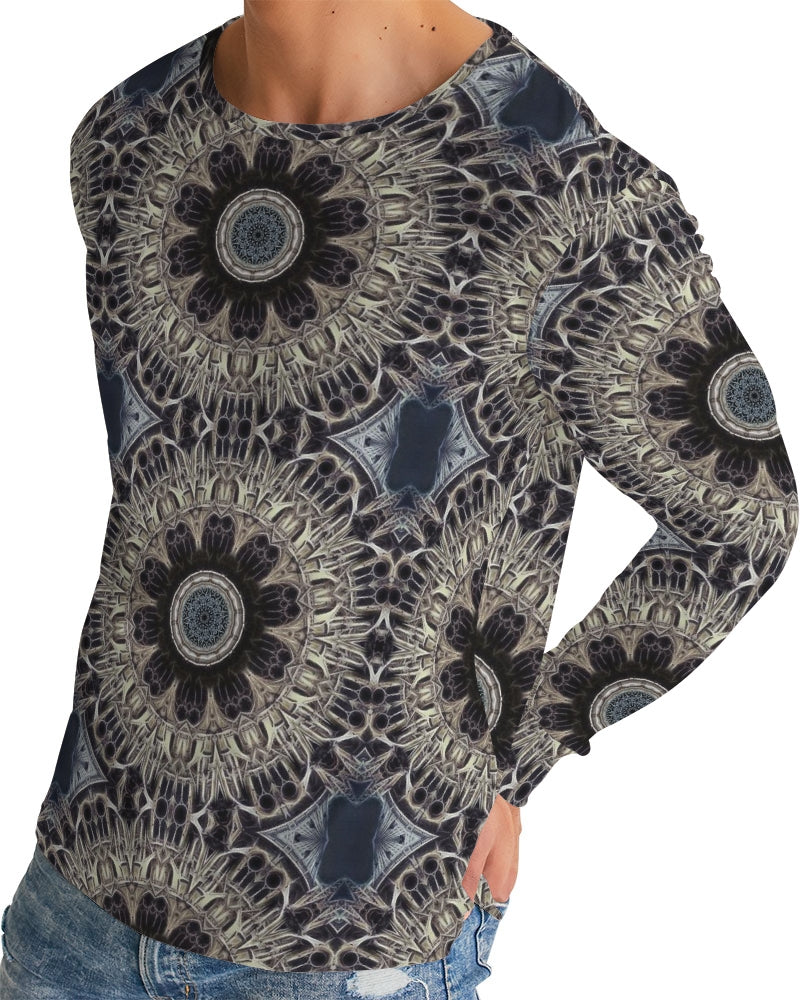 Cathedral Kaleidoscope Men's All-Over Print Long Sleeve Tee