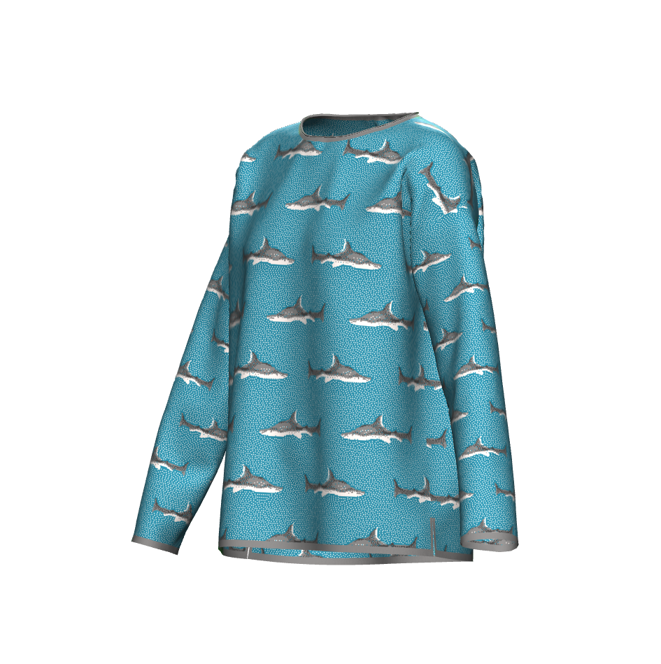 Sharks Pattern Sweater