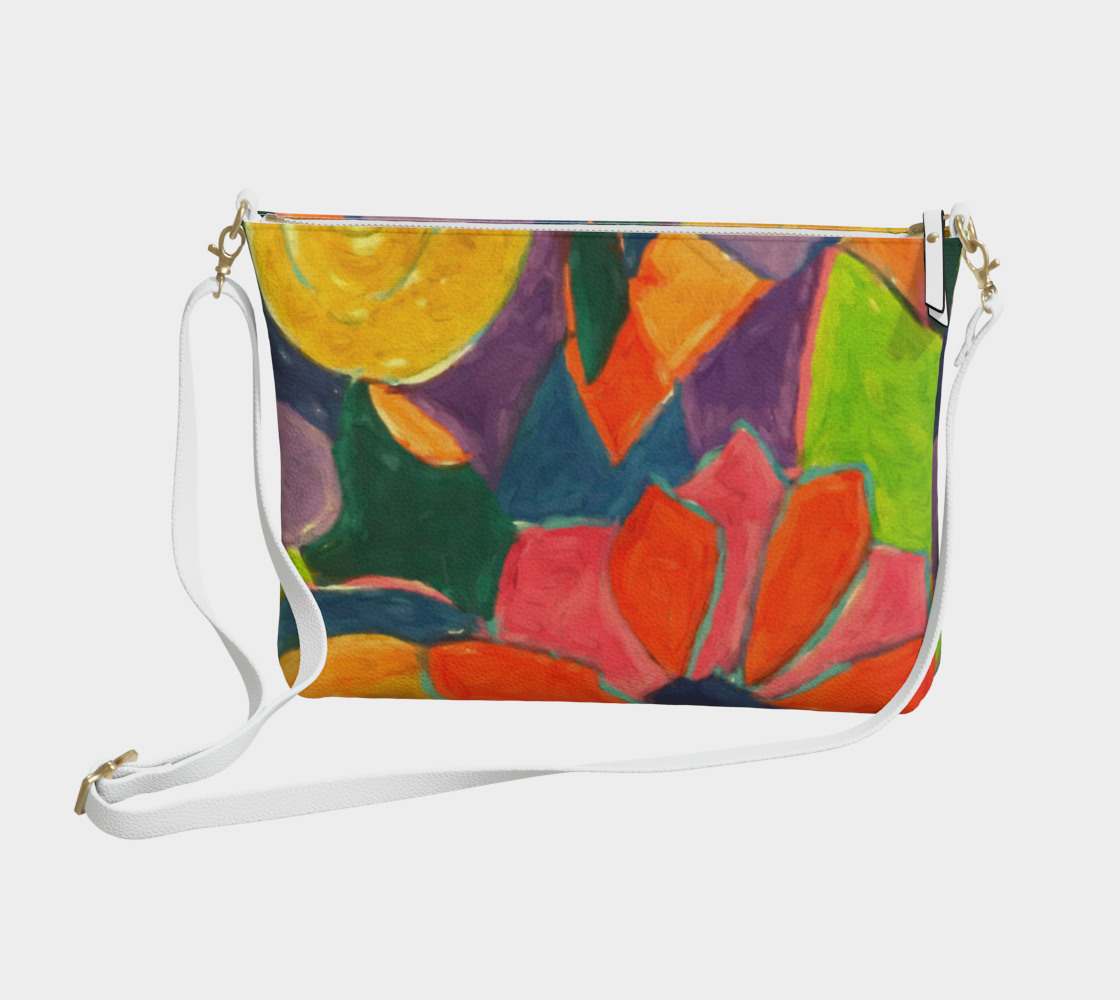 Afternoon Dreams Of Spring Vegan Crossbody Purse