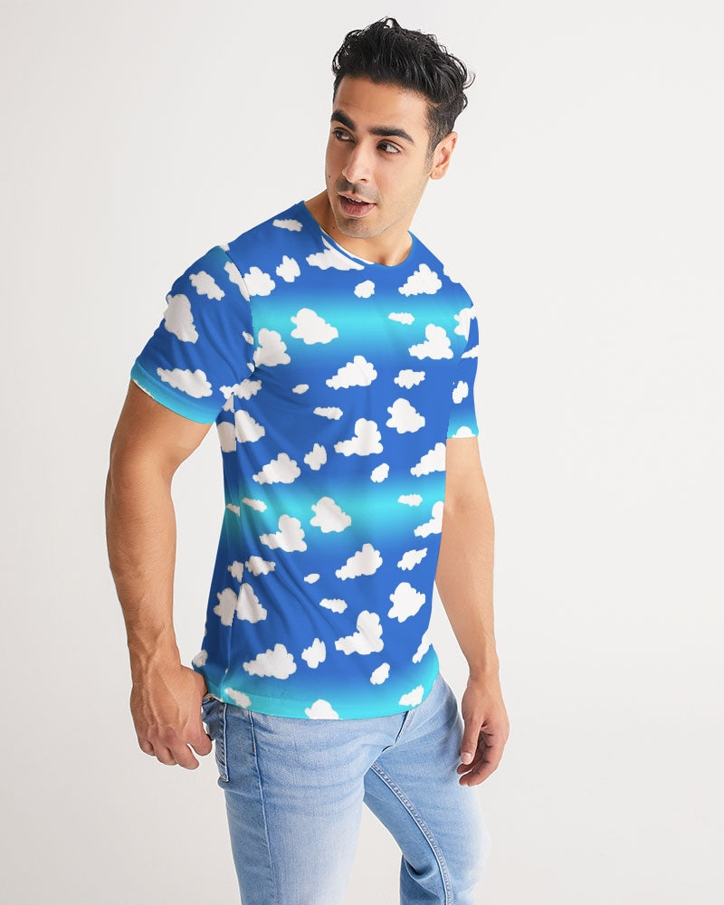 Clouds Pattern Men's All-Over Print Tee