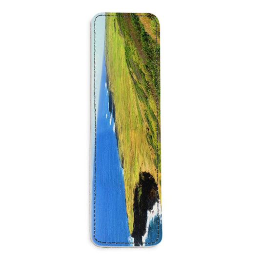 Hawaii Kona Coast Leather Book mark