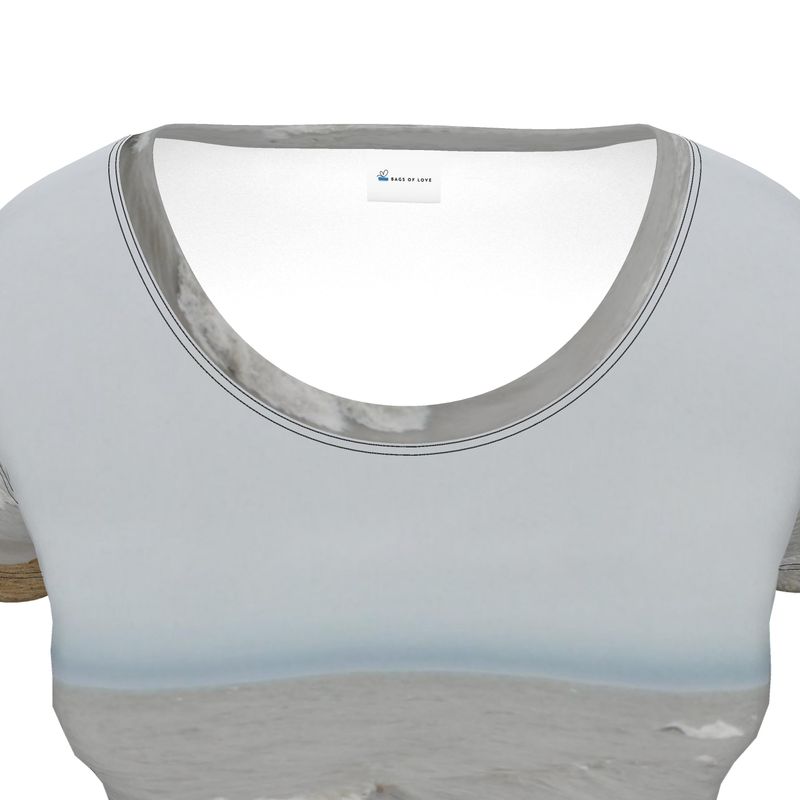 Lake Michigan Ladies Scoop Neck Tshirt