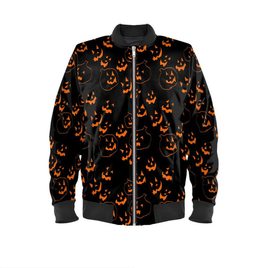 Jack O Lanterns Mens Bomber Jacket