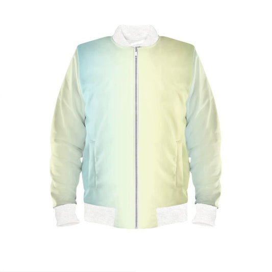 Angel Gradient Mens Bomber Jacket