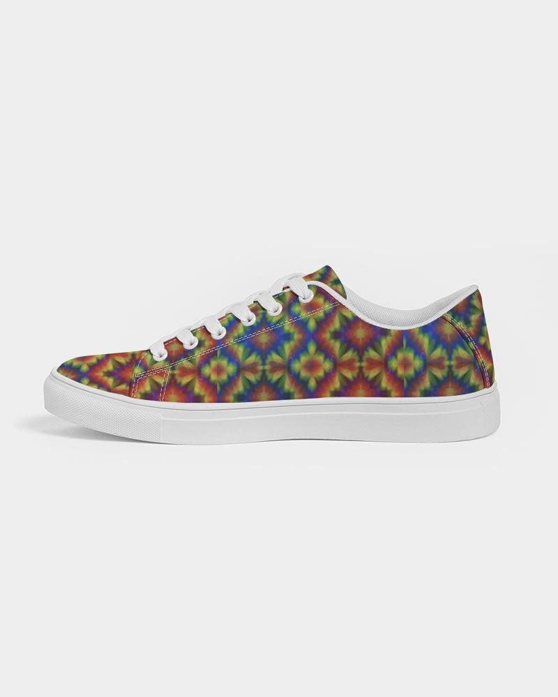 Carnival Kaleidoscope Men's Faux-Leather Sneaker