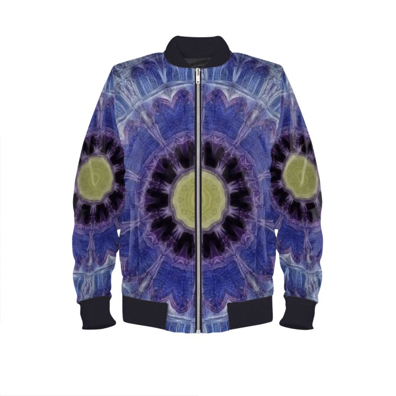 Cathedral Kaleidoscope Mens Bomber Jacket