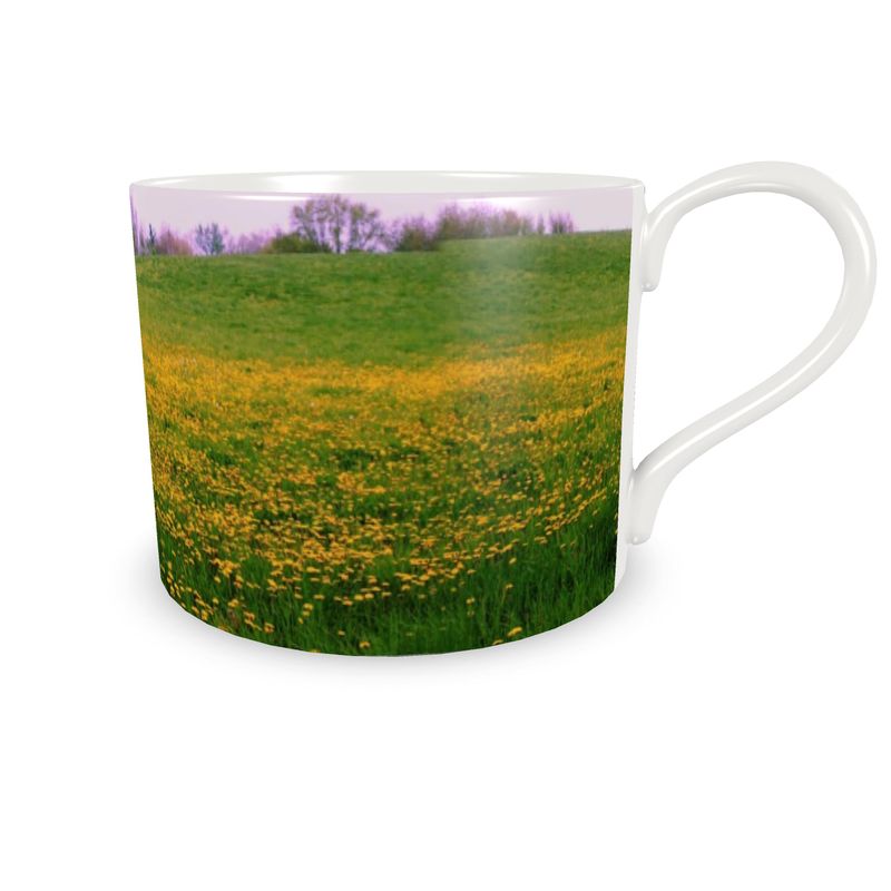 Dandelion Field Cup and Saucer