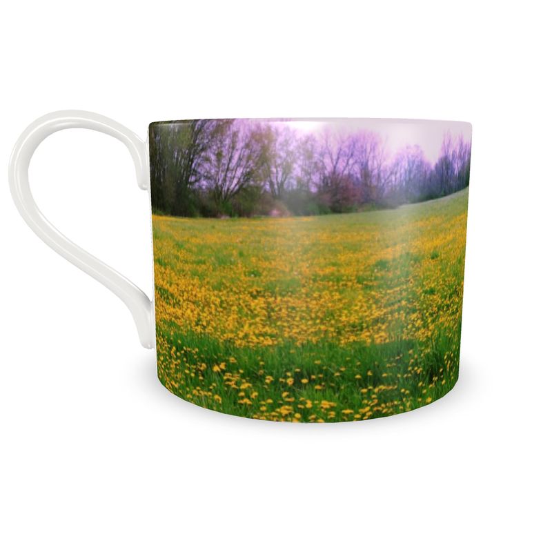 Dandelion Field Cup and Saucer