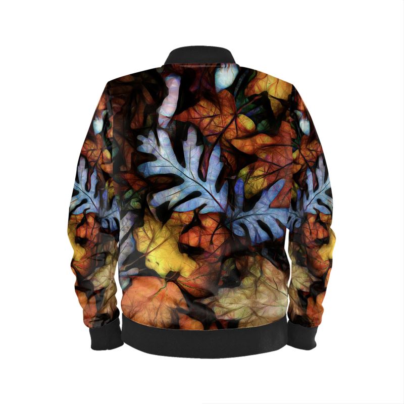 Mid October Leaves Mens Bomber Jacket