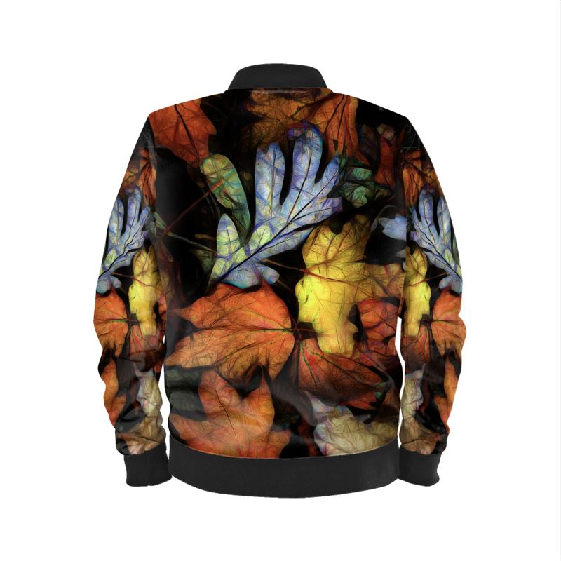 Mid October Leaves 2 Mens Bomber Jacket