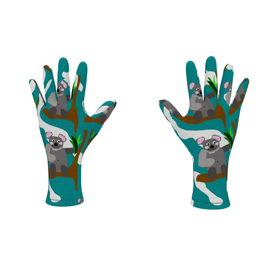 Koala Bears Fleece Gloves