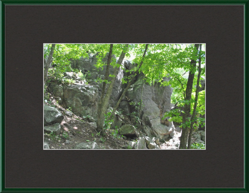 Rocky Crags Framed Print