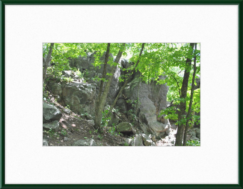 Rocky Crags Framed Print