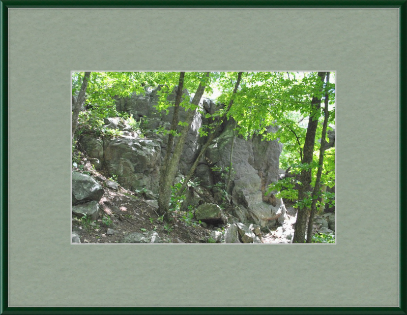 Rocky Crags Framed Print