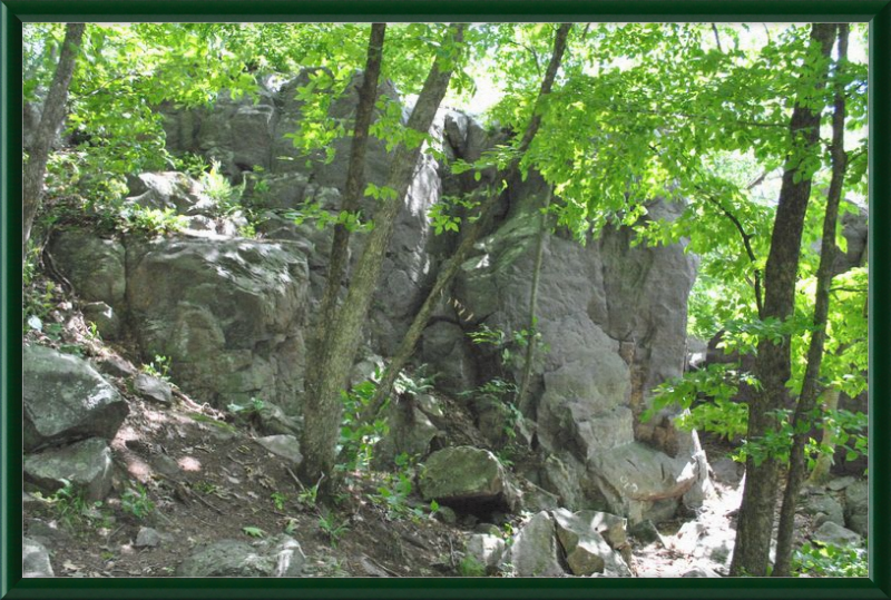 Rocky Crags Framed Print