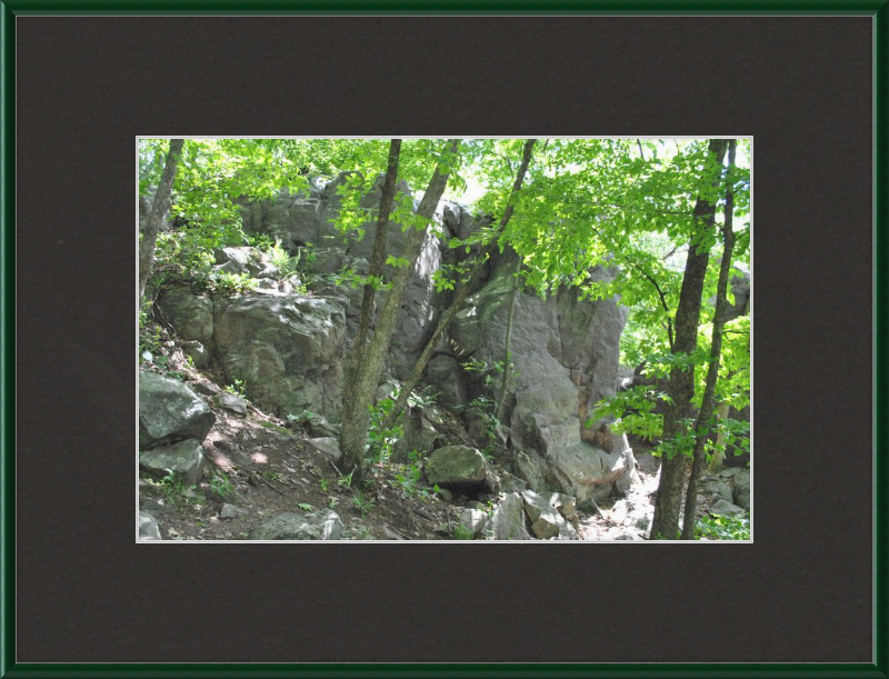 Rocky Crags Framed Print