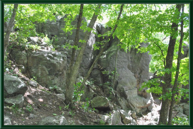 Rocky Crags Framed Print