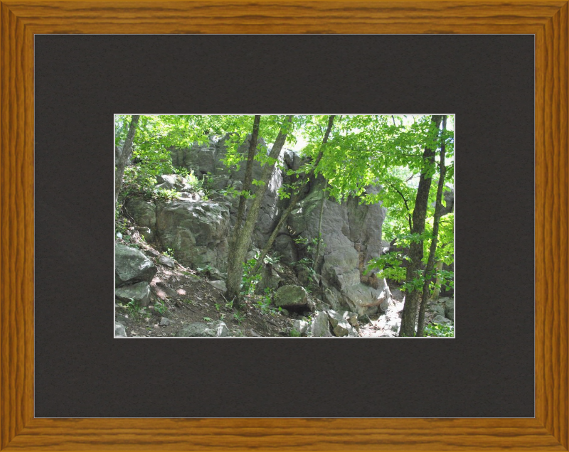 Rocky Crags Framed Print