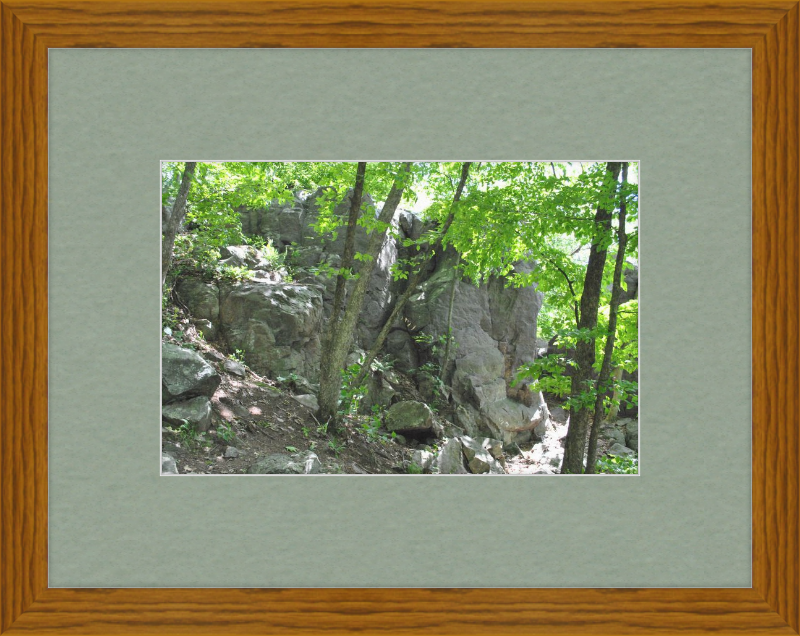 Rocky Crags Framed Print