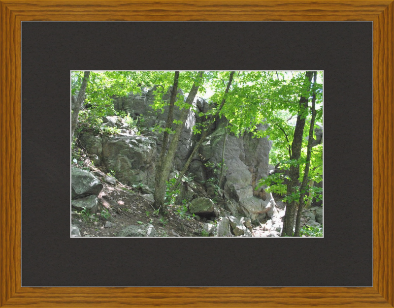 Rocky Crags Framed Print