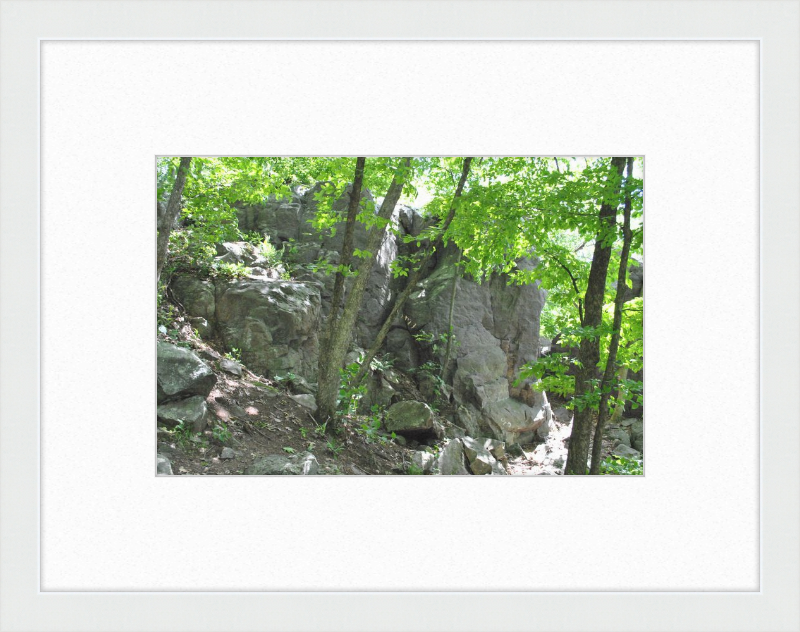 Rocky Crags Framed Print