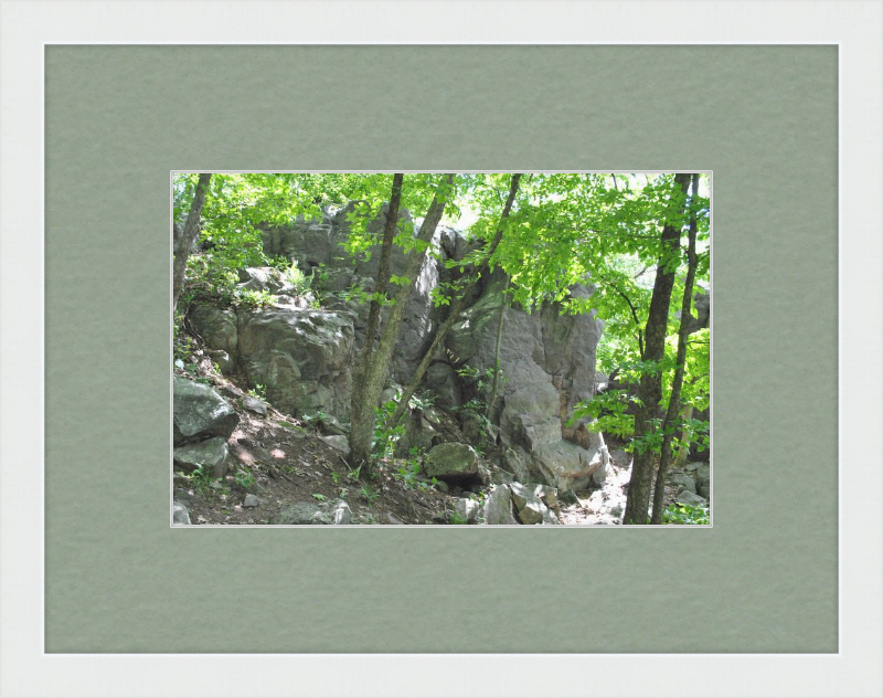 Rocky Crags Framed Print