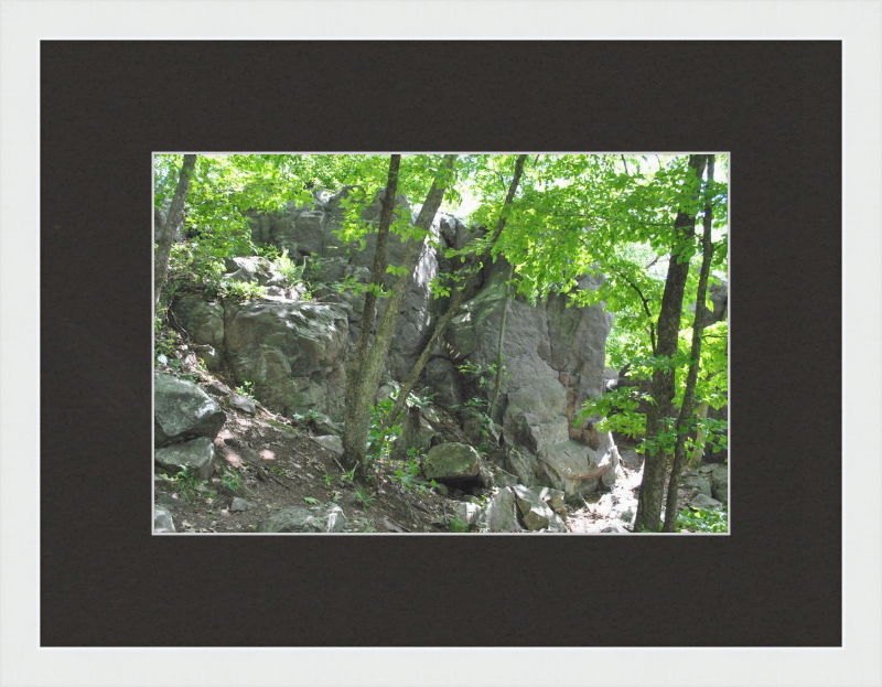 Rocky Crags Framed Print