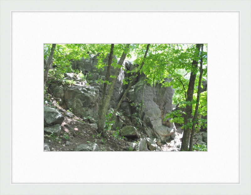 Rocky Crags Framed Print