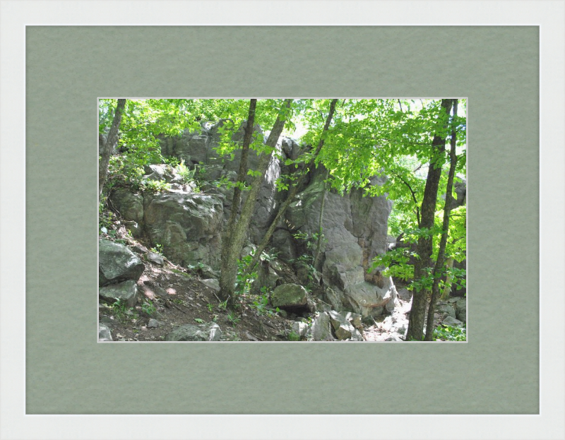 Rocky Crags Framed Print