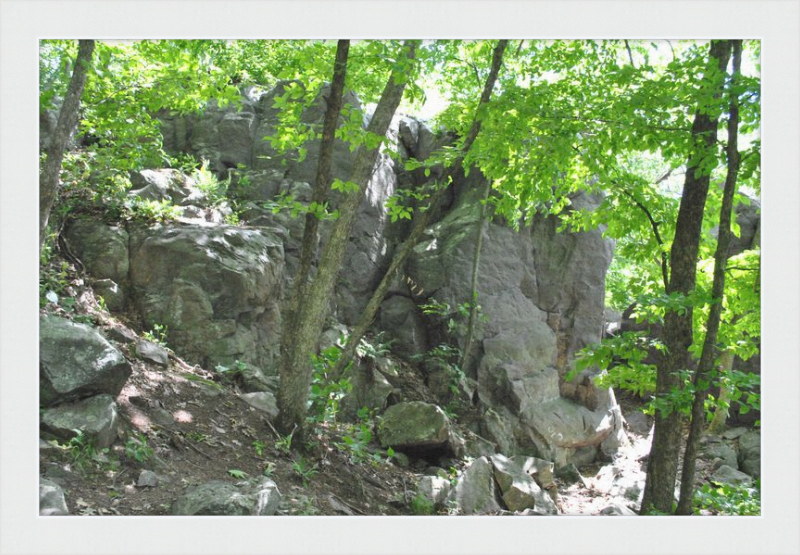 Rocky Crags Framed Print