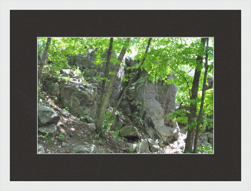 Rocky Crags Framed Print