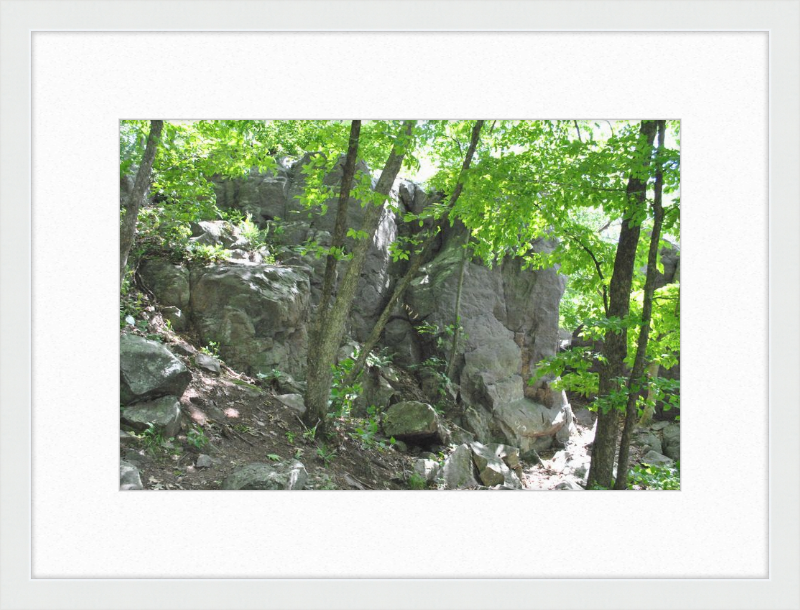 Rocky Crags Framed Print