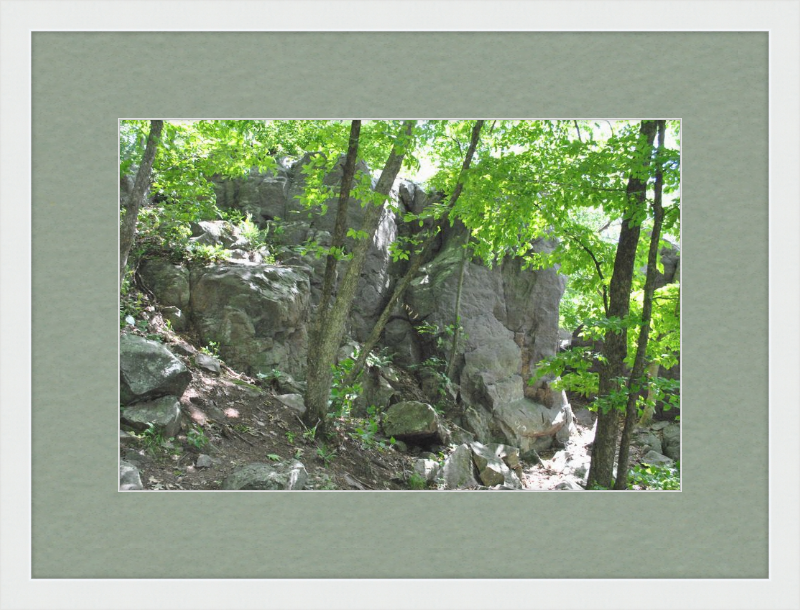 Rocky Crags Framed Print