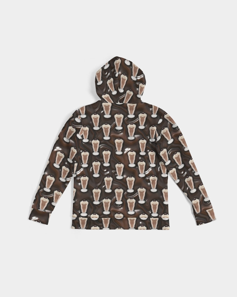 Chocolate Milkshake Men's All-Over Print Hoodie