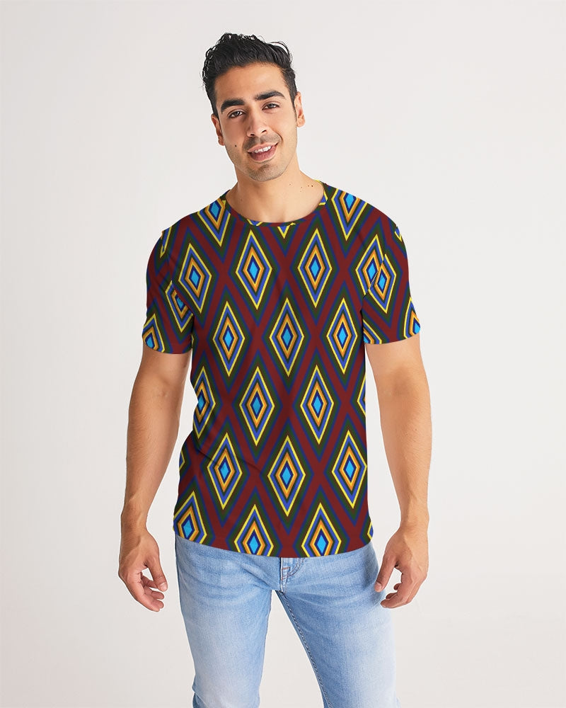 Colorful Diamonds Men's All-Over Print Tee